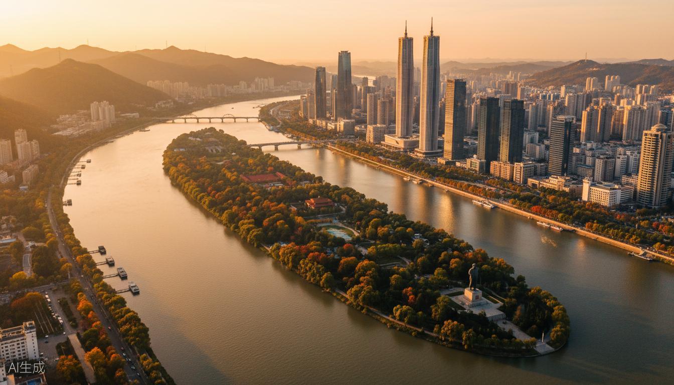 Changsha city view