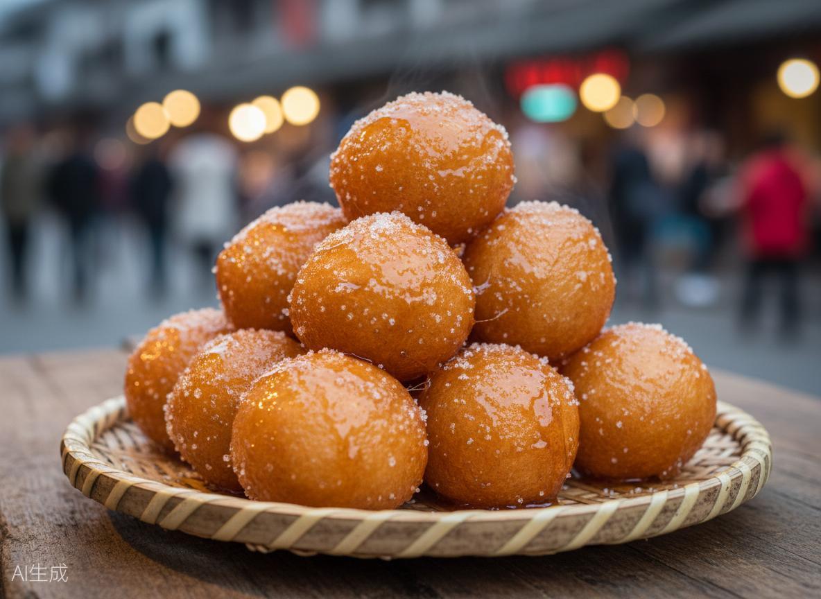 Tangyou Baba (Sugar Oil Cake)