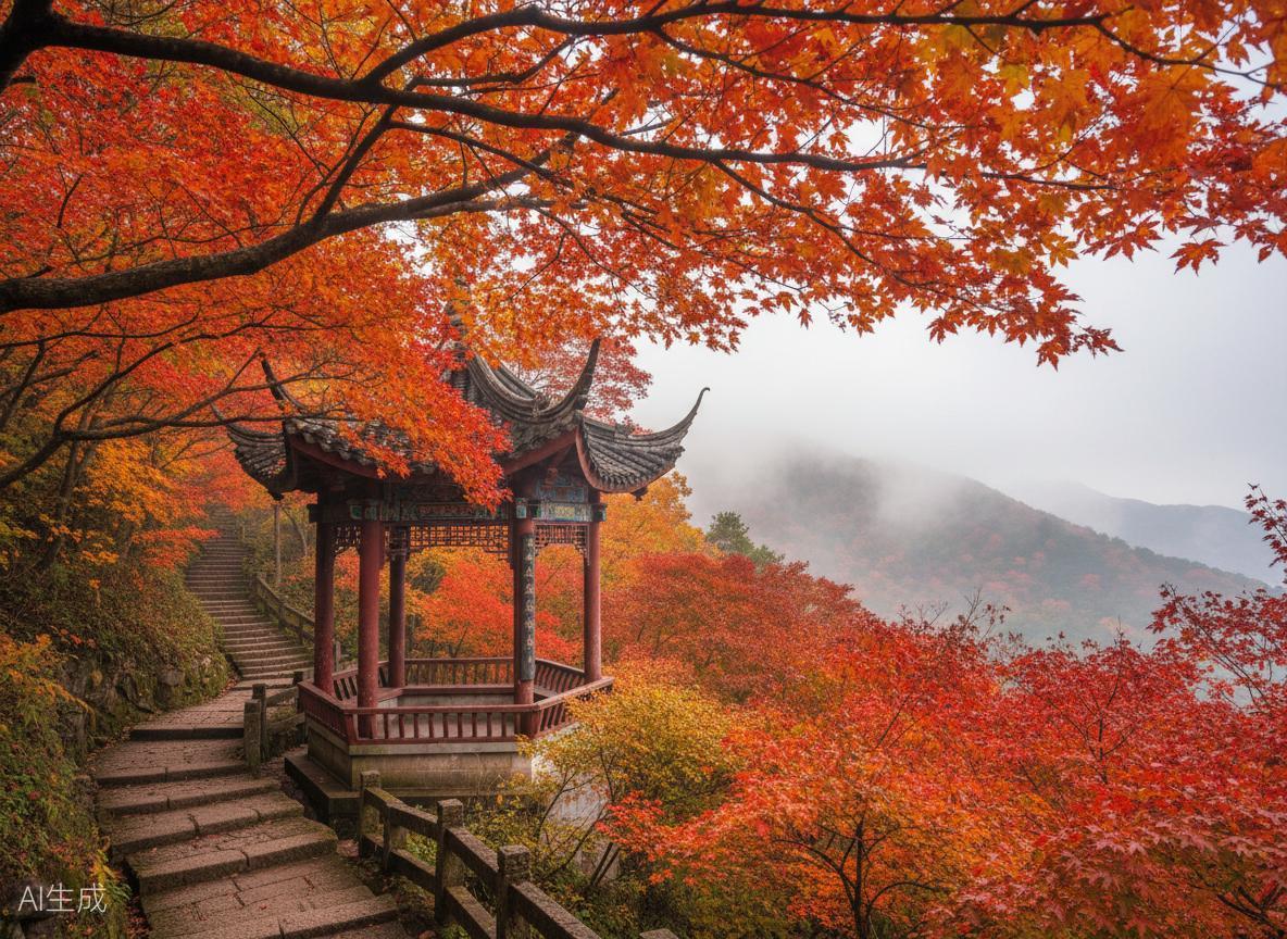 Yuelu Mountain & Aiwan Pavilion